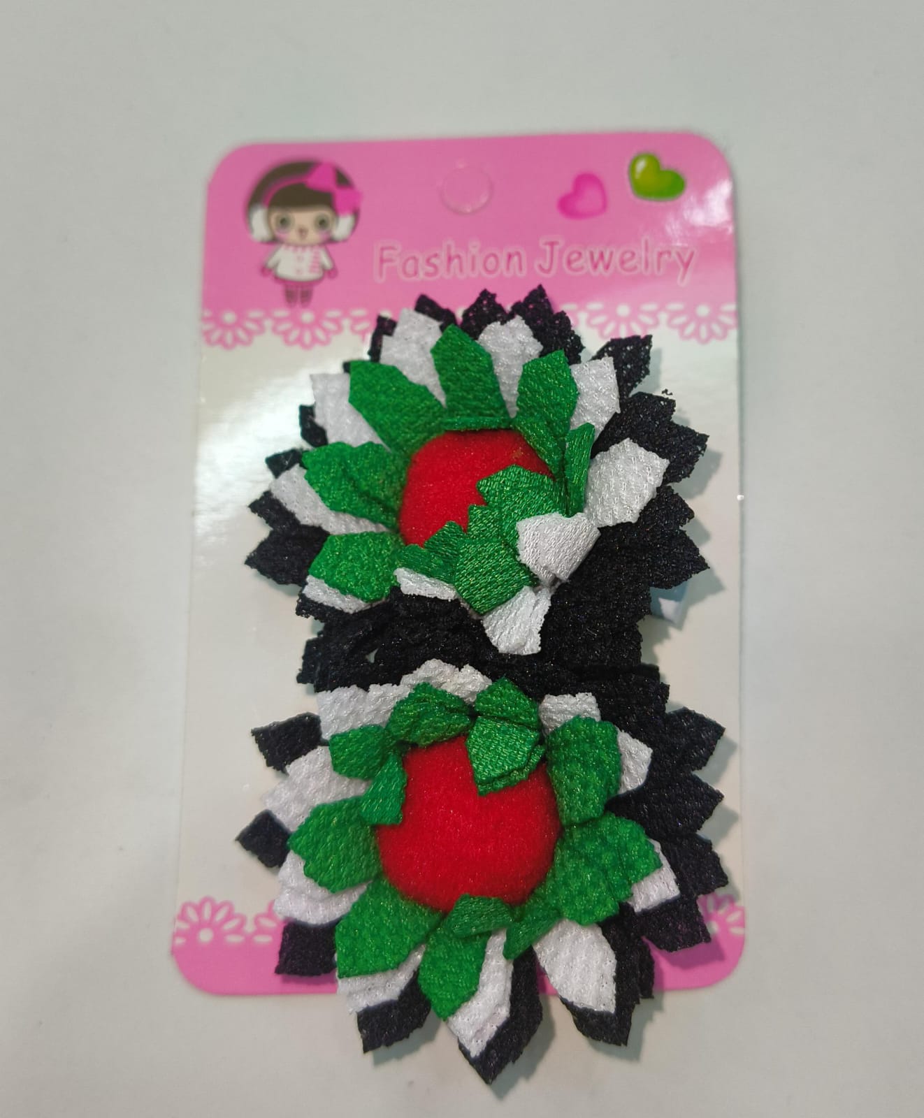 HAIR CLIP FLOWER (Pack of 6)