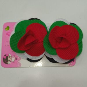 FLAG HAIR CLIP SET OF 2KID (Pack of 6)