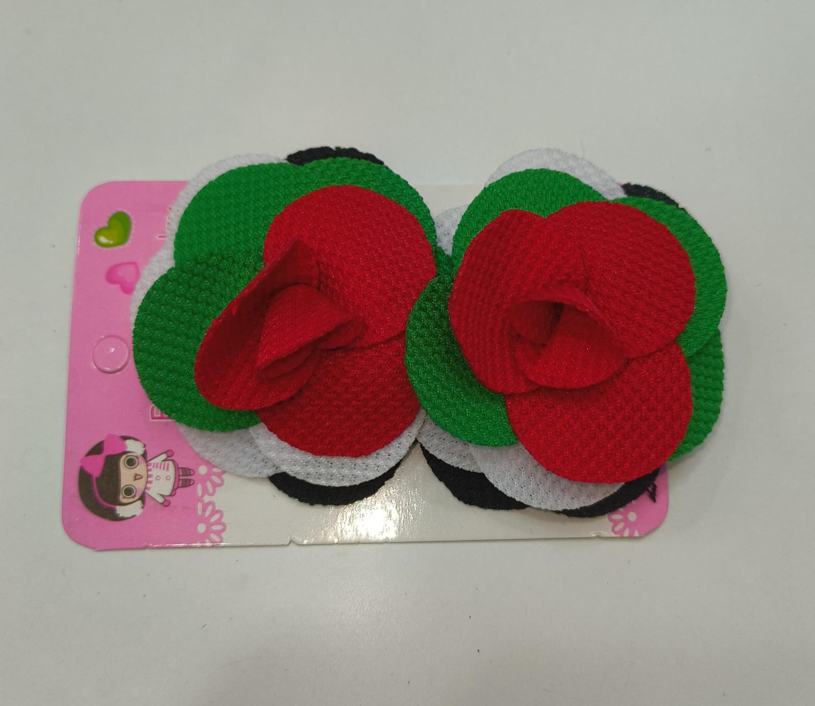 FLAG HAIR CLIP SET OF 2KID (Pack of 6)