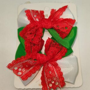 FLAG COLOR SETOF 2KID HAIR CLIP (Pack of 5)