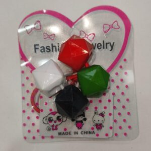 COLORS HAIRCLIP CUBES 2PCS (Pack of 5)