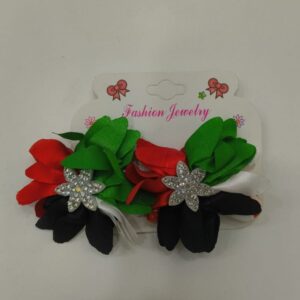 FLAG ELASTIC HAIR TIE (Pack of 6)