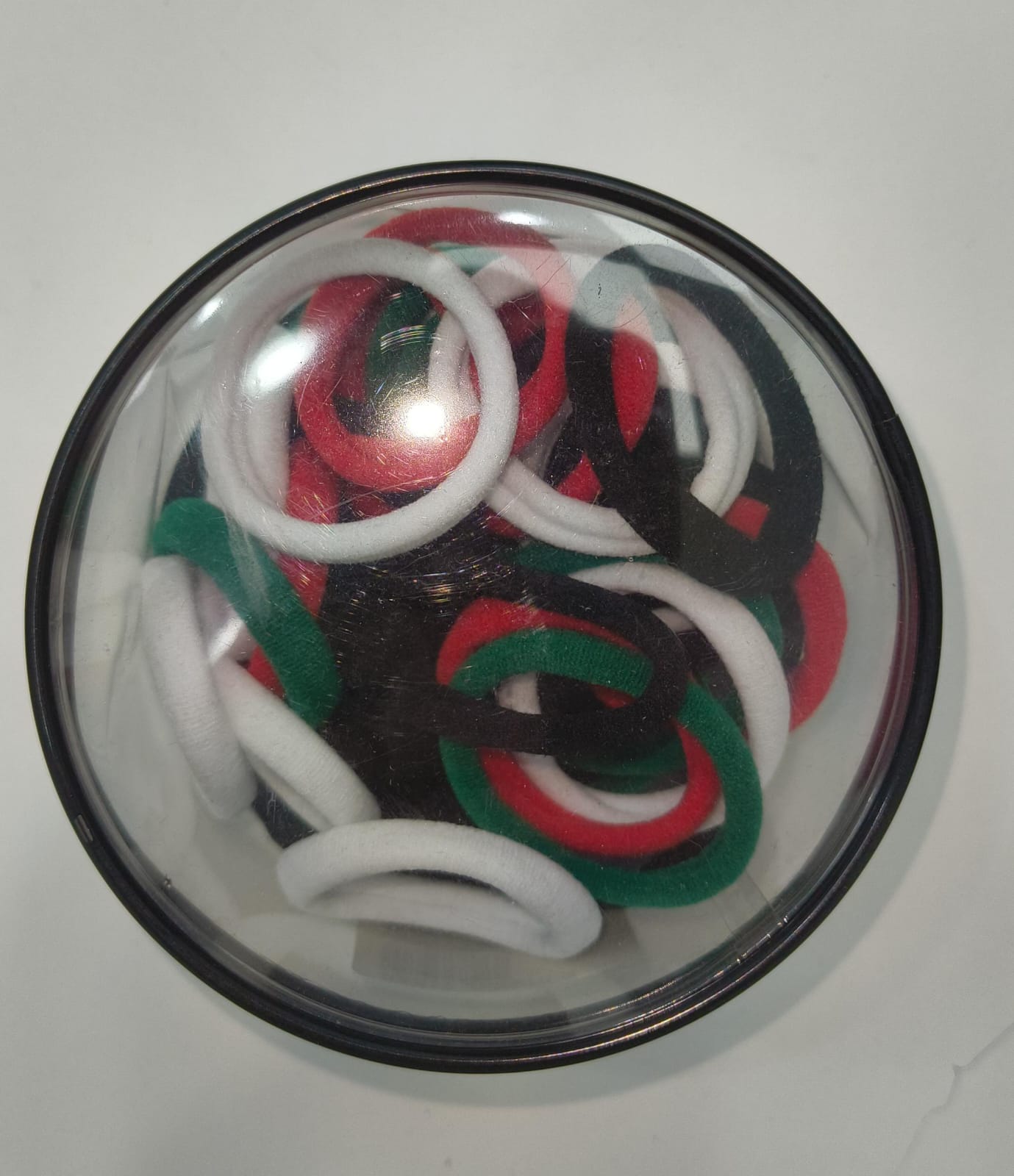 FLAG ELASTIC HAIRBAND (1BOX) (Pack of 2)